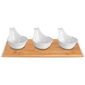 Lamart LT9219 4-dielna servírovacia súprava misiek Bamboo, 27 x 12 cm