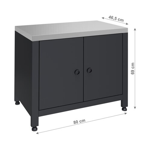 Cattara 14126 modul grillszekrény kültérikonyhához Torino 2