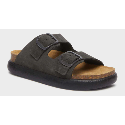 Scholl Pantofle Noelle Chunky, szare, rozmiar 40