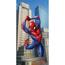 Badetuch für Kinder Spider-Man Operation Silber, 70 x 140 cm