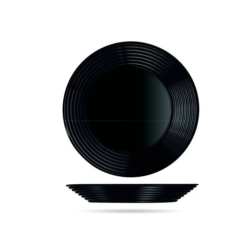 Serviciu de masă Luminarc HARENA, 18 piesenegru