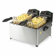 DOMO DO560FR fritéza dvojitá 2 x 3 l