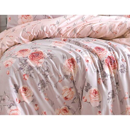 BedTex Baumwollbettwäsche Maison Rosa, 220 x 200 cm, 2 Stück 70 x 90 cm