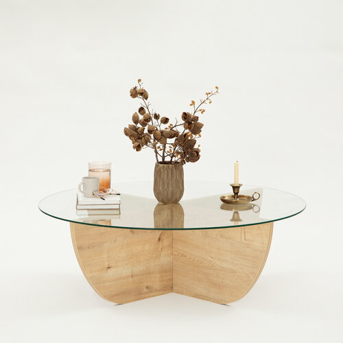 Masă de cafea Lily Sapphire Oak