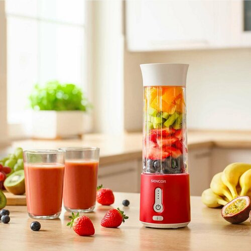 Sencor SBL 134RD smoothie mixer, piros
