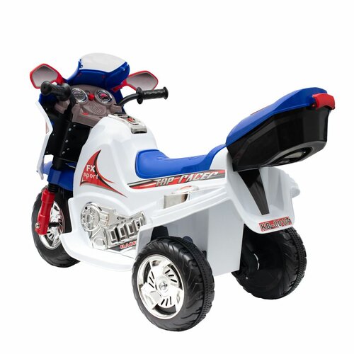 Motocicletă electrică Baby Mix Baby Racer, alb