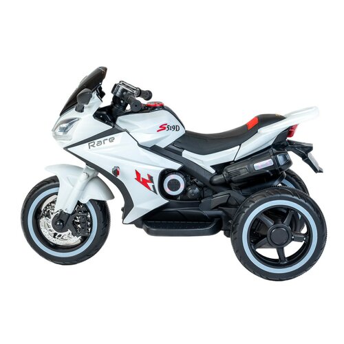 Baby Mix Dětská elektrická motorka Rare, bílá