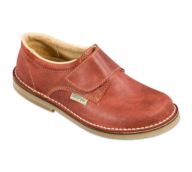 Dámska vychádzková obuv Orto Plus, červená, 38