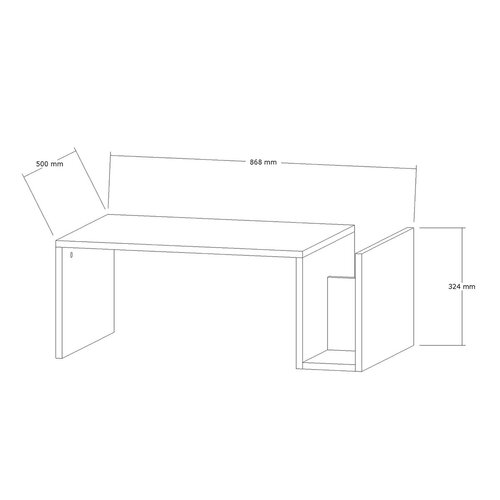 Couchtisch Memo Travertine