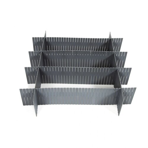 Compactor Organizator pentru sertar Free, gri