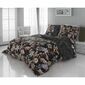 Kvalitex Satin Bettwäsche Luxury collection Gloria braun, 140 x 220 cm, 70 x 90 cm