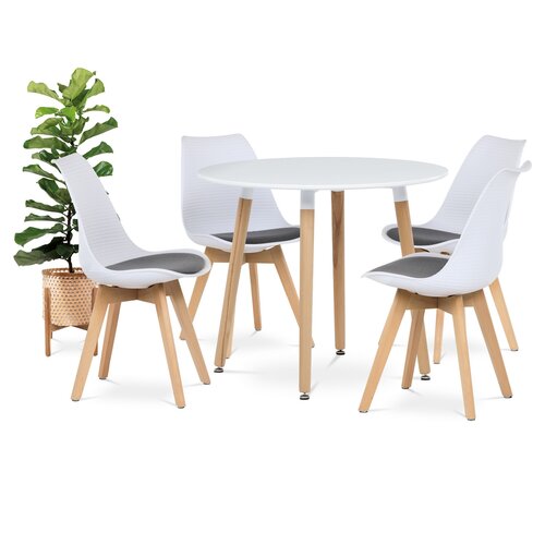 Scaun de sufragerie CT-X7056 GREY, gri