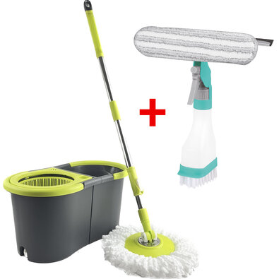 4Home výhodná úklidová sada mop a stěrka Rapid Clean