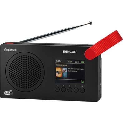 Sencor SRD 7757B DAB/FM digitální rádio