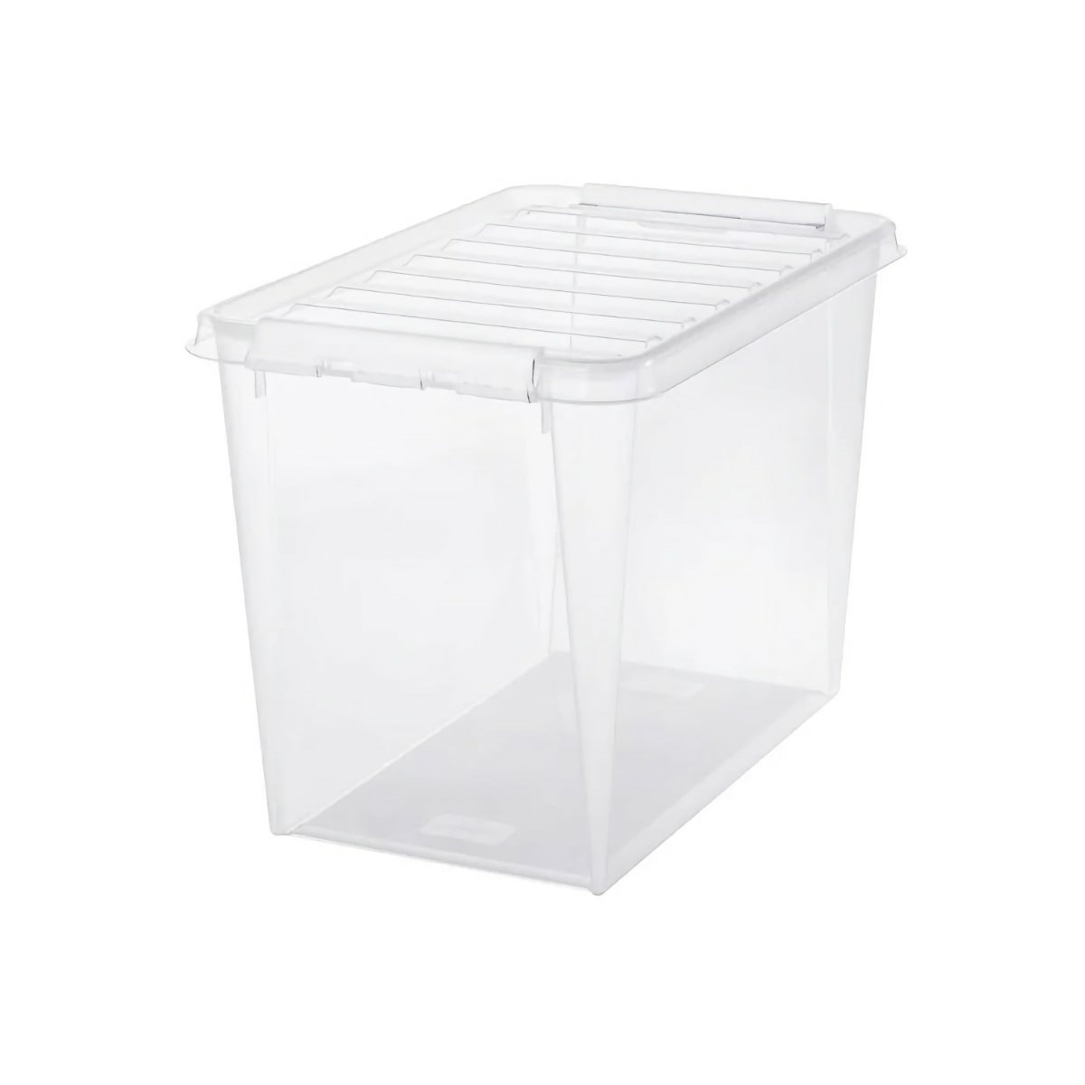 Cutie de depozitare SmartStore Classic cu cleme albe, 61 l, 61 l