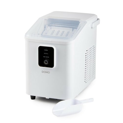 DOMO DO9292IB kompresorový výrobník ľadu, biela