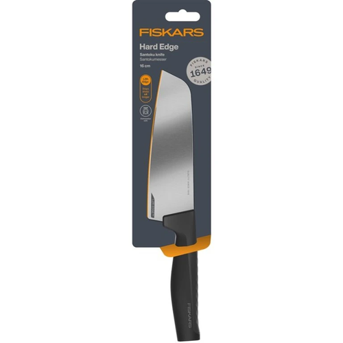Fiskars 1051761 Santoku Hard Edge kés 16 cm
