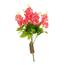 Hyacinth roz, buchet bogat de 5 flori, h. 33 cm