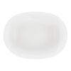 Altom Servierplatte Opalglas White Harmony 23 x 16 cm