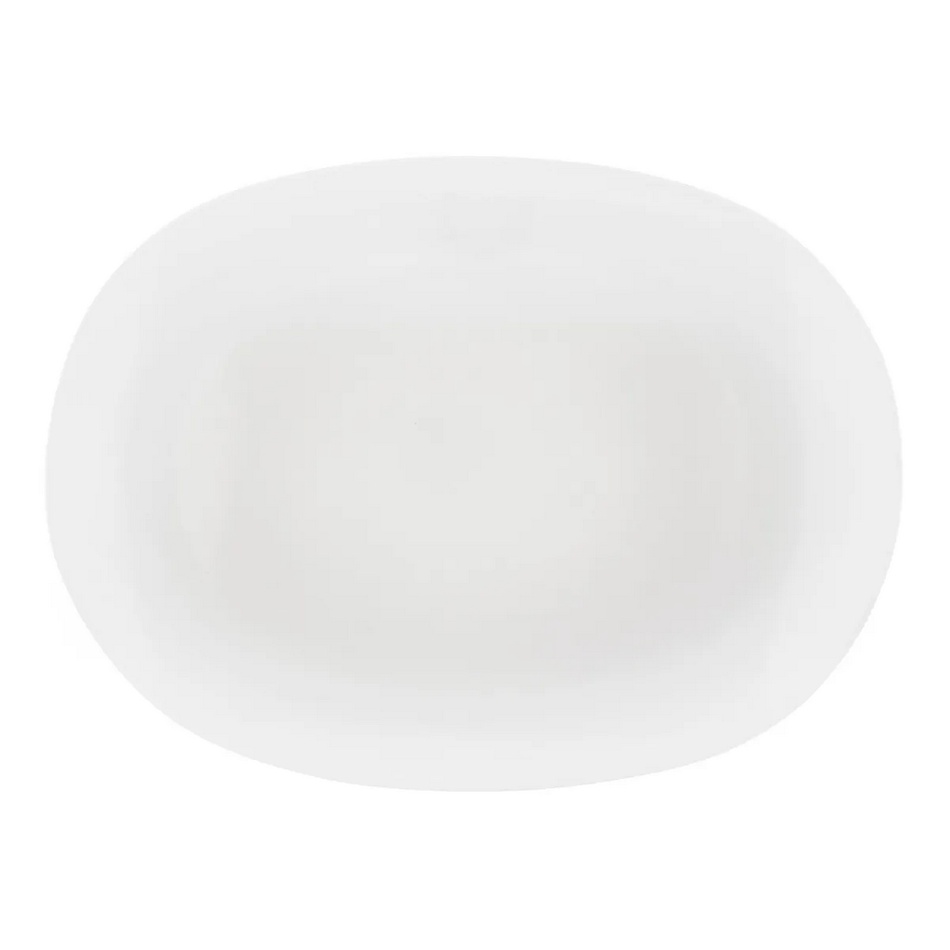 Altom White harmónia opálüveg tálaló tányér 23 x 16 cm akciós termékkép 1