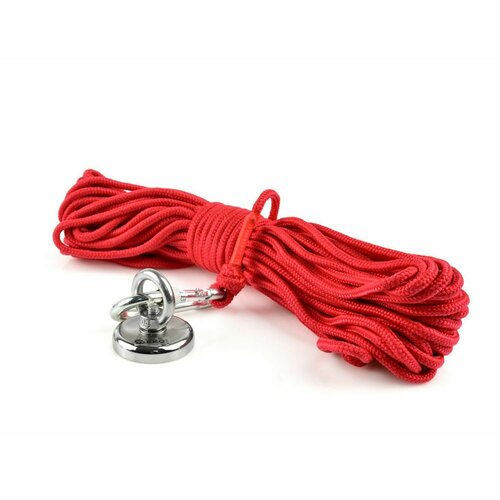 Magnet de neodim 50 kg cu frânghie 20 m și mănuși
