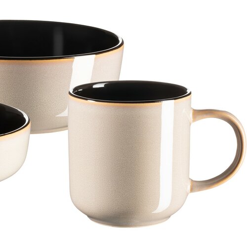 Set de masă Mäser 10 piese ALENIA, bej