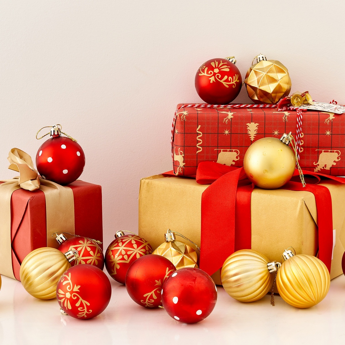 4Home Tinsel karácsonyi dekorációs készlet, 20 db termék 2. képe