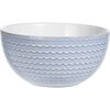 Salatschüssel aus Steingut Ripples, 14 cm