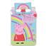 Jerry Fabrics Dětské bavlněné povlečení do postýlky Peppa Pig 0016, 100 x 135 cm, 40 x 60 cm