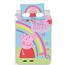 Jerry Fabrics Kinder-Baumwollbettwäsche Peppa Pig 0016, 100 x 135 cm, 40 x 60 cm