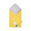 Belisima Dziecięcy becik wyszywany Gwiazdka, żółty, 75 x 75 cm