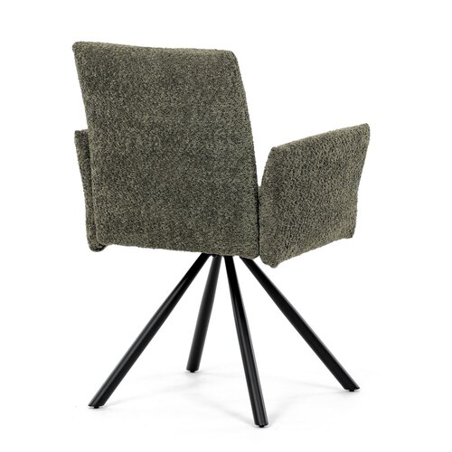 Set de scaune de sufragerie cu mecanism deîntoarcere DCH-W1117 GRN2, 2 buc.