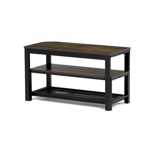 Schuhregal, 2-teiliges Set, Altholz