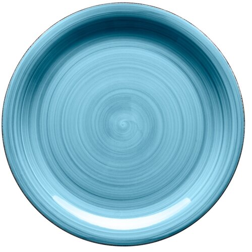 Fotografie Mäser Keramický mělký talíř Bel Tempo 27 cm, modrá