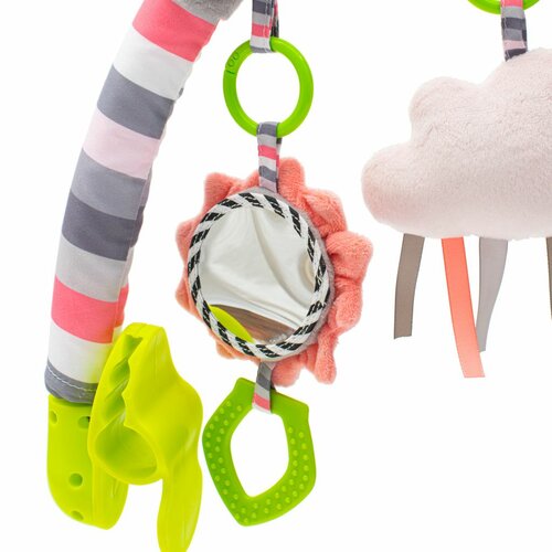 Baby Mix Hračka na kočárek Obláček, 80 cm