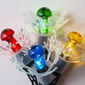 Instalație luminoasă Astra LED mini Ciupercă, colorată, 20 beculețe