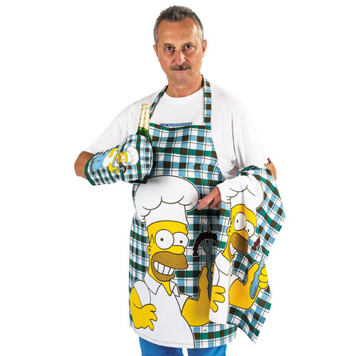 Kuchyňská souprava Homer Simpsons a klobása