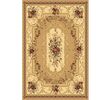 Kusový koberec Malaga Klasik, béžový s květinovým , 135 x 195 cm
