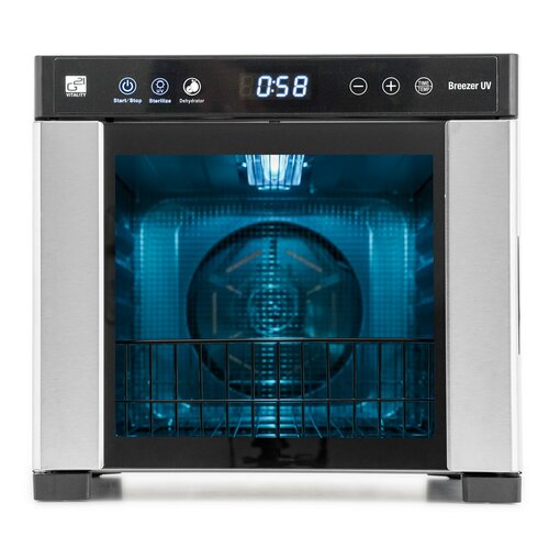 Sušička ovocia G21 Breezer s UV funkciou, nerezováoceľ