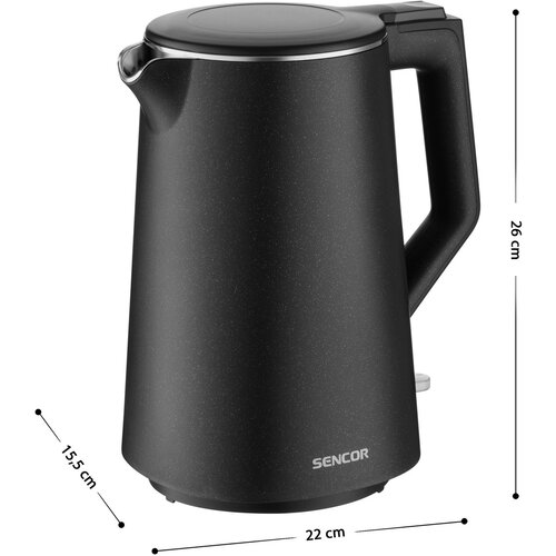 Sencor SWK 0551BK varná konvice, černá