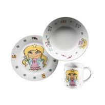 Mäser 3dílná dětská jídelní sada Princezna Mäser 3dílná dětská jídelní sada Princezna