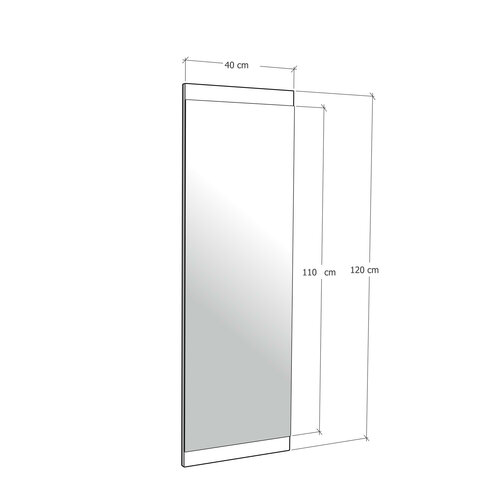Zrcadlo Boy Basic 40 x 120 cm
