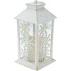 Lanternă cu lumânare LED Trifle Snowflake alb, 14x 28 cm