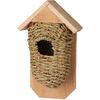 Vogelhaus aus Seegras, 14,5 x 26 x 9,3 cm, natural