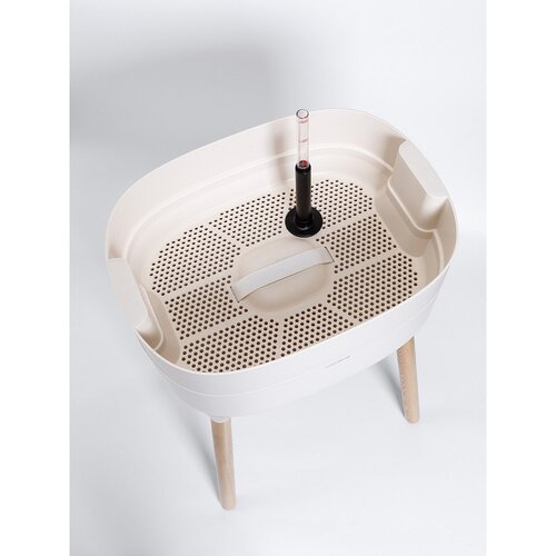 Plastia Visoka posoda za gojenje Urbalive, sl.kost