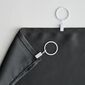 4Home Verdunkelungsvorhang mit Ringen Cairo Grau, 150 x 250 cm