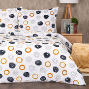 4Home Obliečky Dotty mikroflanel, 140 x 220 cm, 70 x 90 cm
