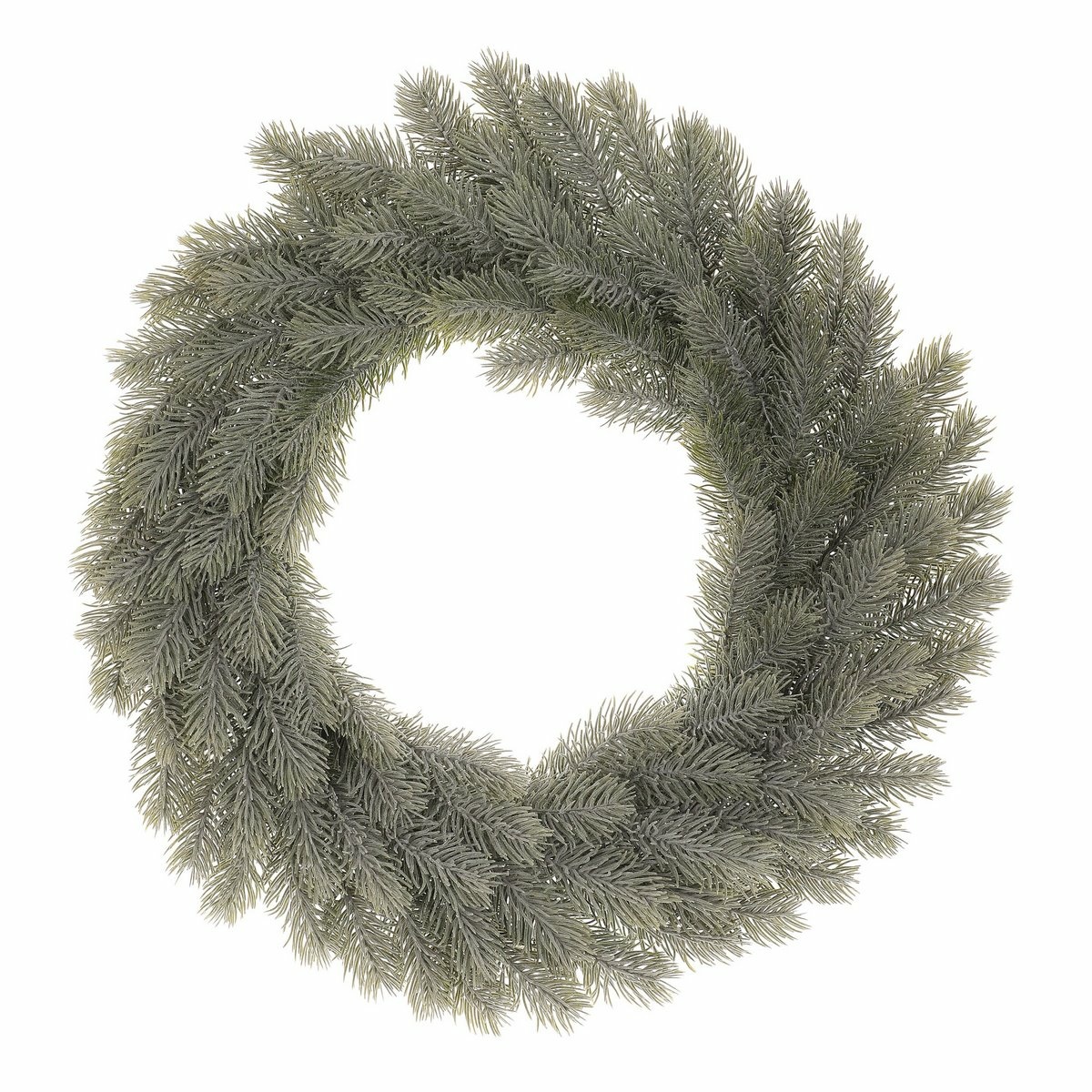Mesterséges fenyőkoszorú, 43 cm