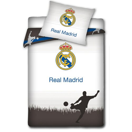 Bavlnené obliečky Real Madrid Shadow, 140 x 200 cm, 70 x 80 cm