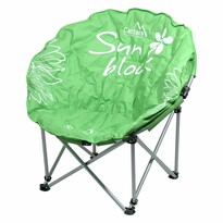 Cattara Кемпінговий складний стілець Flowers, зелений